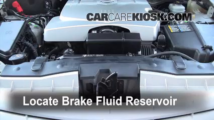 2006 Cadillac CTS 3.6L V6 Brake Fluid Add Fluid